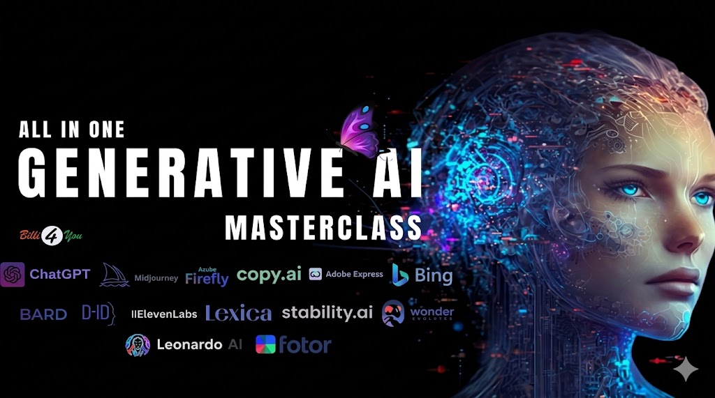 All-in-One Generative AI Masterclass: Create, Design & Earn with AI
